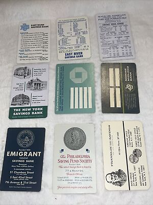 #ad Vintage bank cards fd86 $19.99