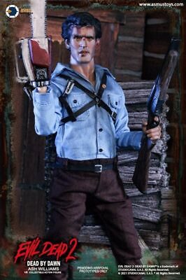 #ad Asmus Toys 1 6 The Evil Dead 2 ASH WILLIAMS Figure w Box $319.99