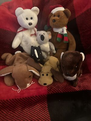 #ad ty beanie babies lot 7 No Swing Tags Only Tush Tags 95 08 4Regular amp; 3 Teenie ￼ $4.00