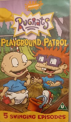 #ad Rugrats Playground Patrol VHS 2000 Nickelodeon Cartoon Animation GBP 5.99