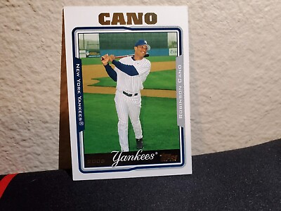 #ad #ad 2005 Topps Robinson Cano Yankees $75.00