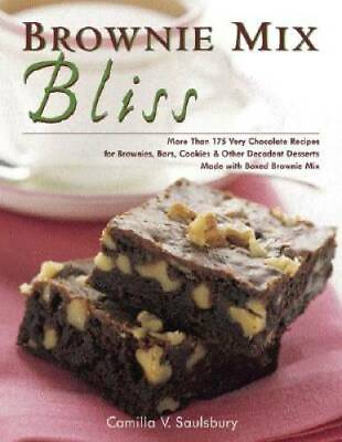 #ad Brownie Mix Bliss Paperback By Saulsbury Camilla GOOD $4.21