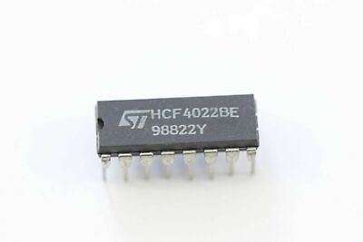 #ad HCF4022BE ST INTEGRATED CIRCUIT NOS New Old Stock 1PC. C48AU18F040219 $4.07