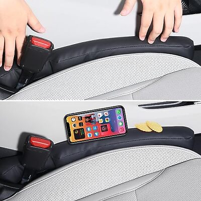 #ad Leather Car Seat Gap Filler Universal Fit Organizer for Most Cars Trucks SUVs $31.90