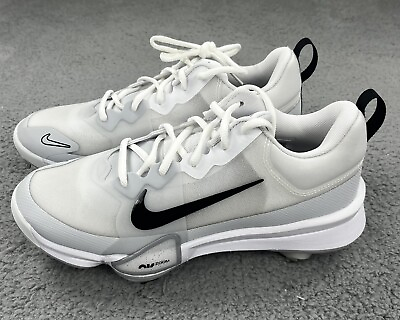#ad Nike Force Zoom Trout 9 Pro Baseball Cleats Men#x27;s 7 White Platinum FB2907 100 $53.95