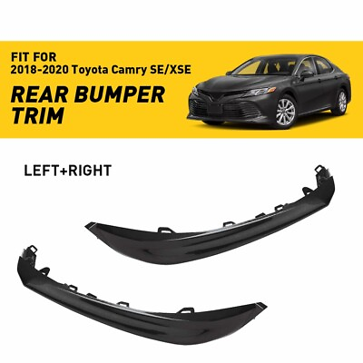 #ad Front Bumper Grille Set Fit For Trim Molding 2018 2019 2020 Toyota Camry SE XSE $18.99