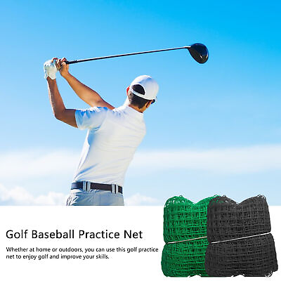 #ad Golf Baseball Practice Net Outdoor Practice Hitting Aids For Backyard Driving $41.89