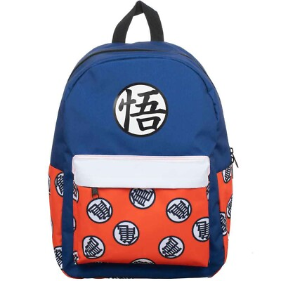 #ad Dragon Ball Z Goku Super Saiyan Kids Student Laptop School Backpack $27.95