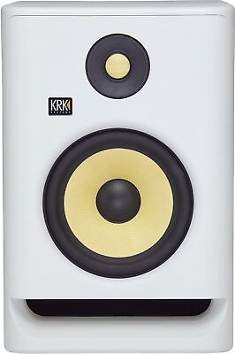 #ad KRK ROKIT 8 Generation 4 Powered Studio Monitor Speaker White $211.65