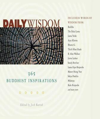 #ad Daily Wisdom: 365 Buddhist Inspirations by paperback $4.47