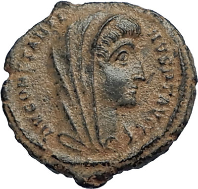 #ad Divus Saint CONSTANTINE I the GREAT 347AD Authentic Ancient Roman Coin i67123 $133.65