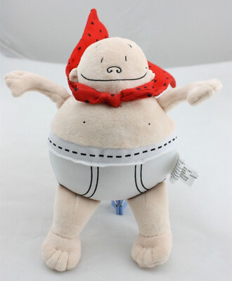 #ad Captain Underpants Plush Doll Stuffed Figuers Toy 8 In. Kids Gift $15.99