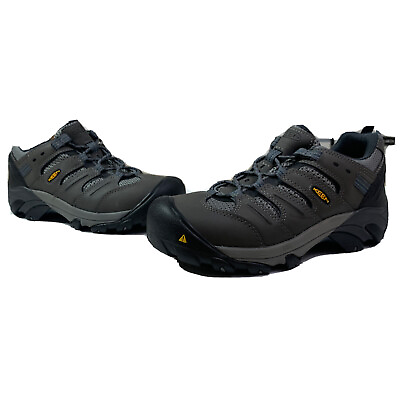 #ad KEEN Utility Men’s Size 9 EE Wide Lansing Low Steel Toe Work Sneaker New $79.97