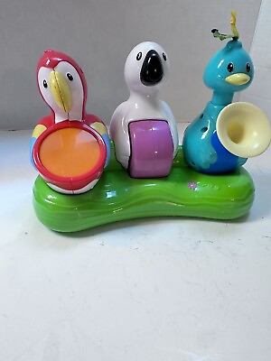 #ad #ad Evenflo Triple Fun Jungle Exersaucer 3 Bird Band Toy Tray $9.00