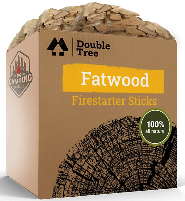 #ad Double Tree Fatwood Premium Fire Starter Sticks 10 LBS $36.97