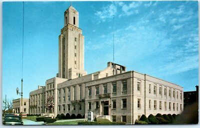 #ad Postcard City Hall Pawtucket Rhode Island $3.95