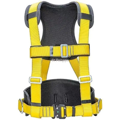 #ad High altitude work safety belt protection belt outdoor climbing safety belt $88.38