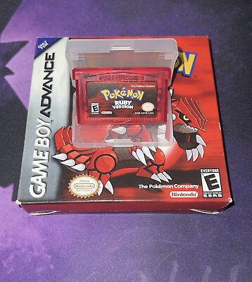 #ad Pokemon Ruby Gameboy Advance GBA Nintendo Game Boy Cartridge $19.95