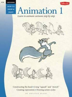 #ad Animation 1: Learn to Animate Cartoons Step by Step Cartoo ACCEPTABLE $4.18