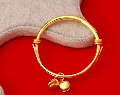 #ad Infant Bangle With Charms Infant Size Up 12 Months $8.00