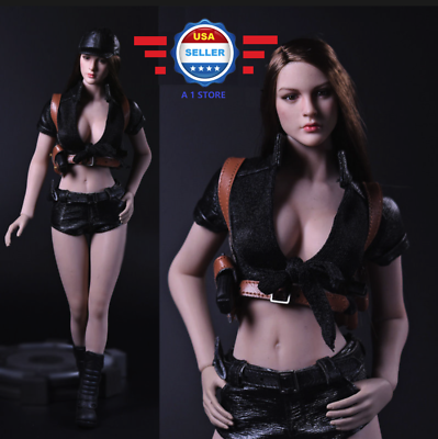 #ad 【FREE SHIPPING】CUSTOM 1 6 scale Tactical Outfits Set For 12quot; female figure $36.92