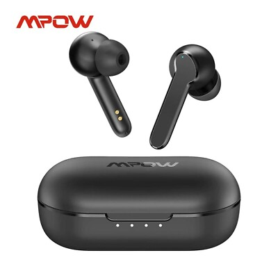 #ad Mpow Mbits Bluetooth Earbuds Headphones Wireless Headsets Earphones Deep Bass $33.00