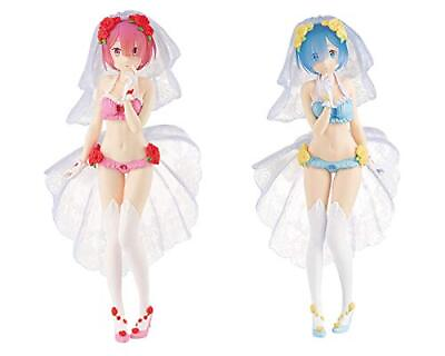 #ad BANPRESTO Re: Life in a Different World from Zero EXQ Figure Ram and Rem Special $85.01