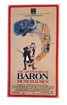 #ad Rare. The Adventures of Baron Munchausen VHS 1989 $25.00