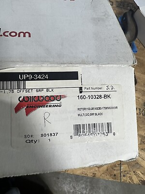 #ad wilwood brake rotors 160 10328 BK $150.00