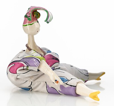 #ad Cerri Art Poupee Wheat Bean Bag Handmade Doll France 10in Porcelain Leaking USED $50.00