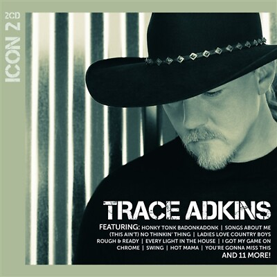 #ad TRACE ADKINS ICON 2 New Sealed 2 Disc Audio CD $8.63