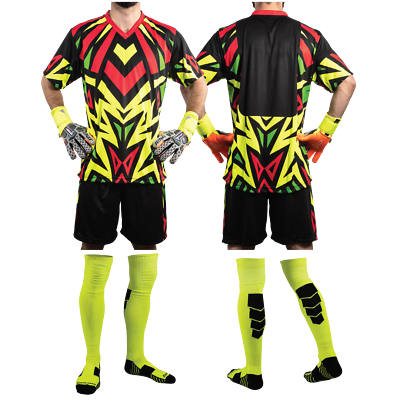#ad ⚽️Brody III SS Short Sleeve Jorge Campos Goalkeeper Kit by Geko⚽️ $55.00