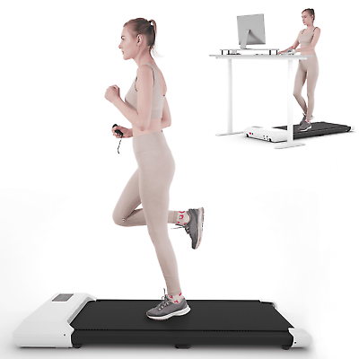 #ad Walking Pad Treadmill Under Desk Treadmill for Home 300 lbs Capacity w Remote $143.99