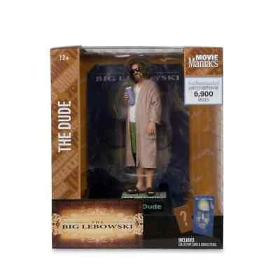 #ad McFarlane The Big Lebowski Movie Maniacs The Dude Limited Edition Figure PREORDE $43.99