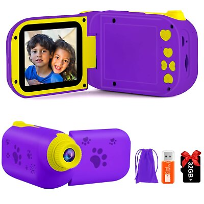 #ad Kids Video Camera Digital Camcorder Toy for Boys Girls 3 9 Years 32G TF Card $26.95