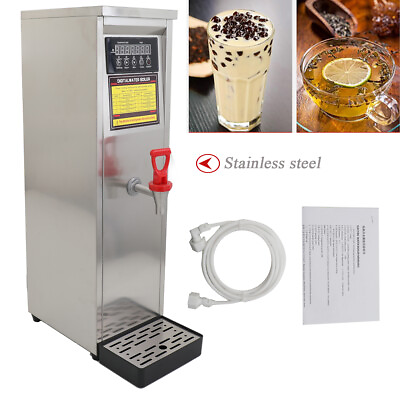 #ad 12L Commercial Water Boiling Machine Stainless Steel Water Boiler Milk Coffee US $140.40