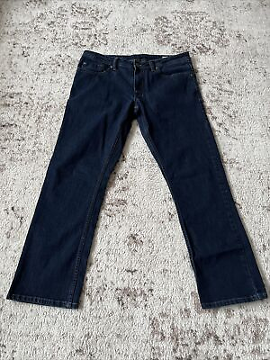 #ad BUFFALO DAVID BITTON Driven X Basic Meas 35x30 tag 32x30 Stretch Straight Jeans $25.00