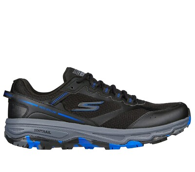 #ad Skechers Men#x27;s GO Run Trail Altitude Marble Rock Trail Shoes 220112 BKBL $49.99