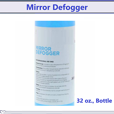 #ad Dental Mouth Mirror Defogger prevents fogging bubbling distortion 32 oz. Bott $28.45