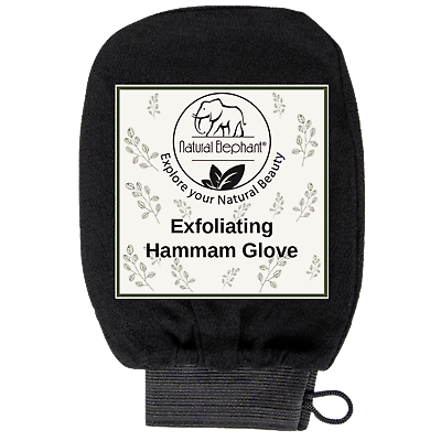 #ad Natural Elephant Exfoliating Glove Moroccan Hammam Kessa Mitt Exfoliator $6.99