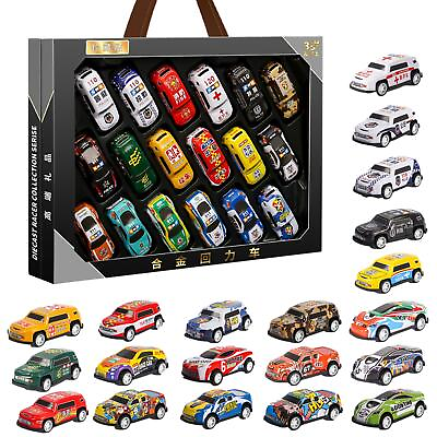 #ad Pull Back Cars Toys Set Kids Mini Toy PlaysetsRace Car Party Favors for Toddl $42.77