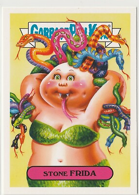 #ad Garbage Pail Kids Stone Frida GPK Medusa Gorgon Greek Mythology Folklore Monster $9.99
