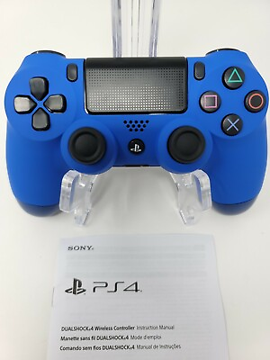 #ad Blue Soft Touch Custom PS4 Playstation 4 Wireless Controller $89.95