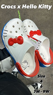 #ad Crocs x Hello Kitty size 7M 9W $180.00