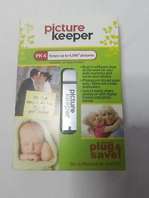 #ad Picture Keeper 4GB Automatic USB Photo Backup Device PK4 PC MAC $12.99