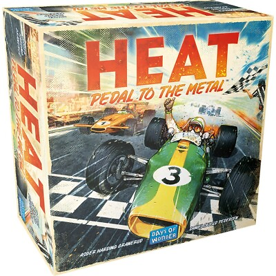 #ad #ad Heat: Pedal to the Metal Board Game by Days of Wonder $59.99