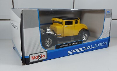 #ad Maisto Special Edition B1929 Ford Model A 1:24 Scale New GBP 17.99