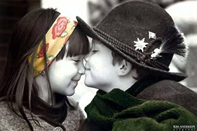 #ad Do You Love Me Nose to Nose by Kim Anderson 24x36 Poster Photograph Romantic $14.99