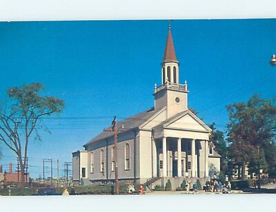 #ad Unused Pre 1980 CHURCH SCENE Woonsocket Rhode Island RI : make an offer G3373 C $2.75