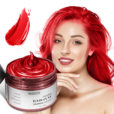 #ad Hair Color Wax Mud Dye Cream Unisex Washable Temporary Modeling Tintage 7 Colors $4.89